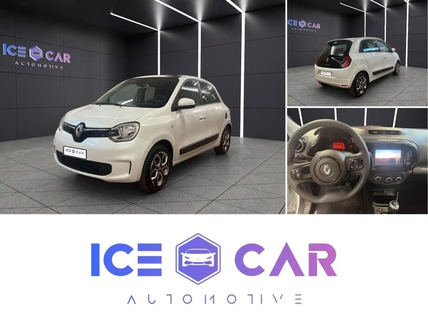 Renault Twingo SCe 65 CV Intens CABRIO! Alb - 1