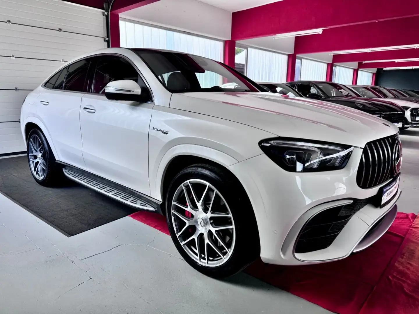 Mercedes-Benz GLE 63 AMG GLE 63S AMG Coupe PerforAbgas Pano Burmester 22" Blanc - 2
