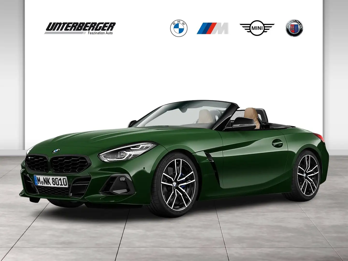 BMW Z4 M40i Aut ACC RFK HUD HK DA PA ALED Grün - 1