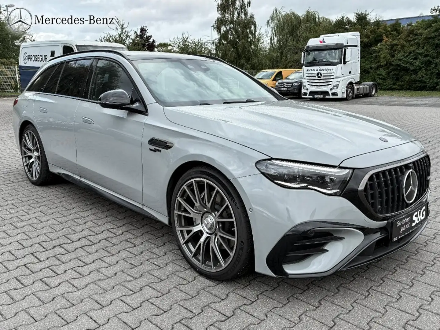 Mercedes-Benz E 53 AMG Hybrid+Massage+Sitzklima+Panoramadach Grijs - 2