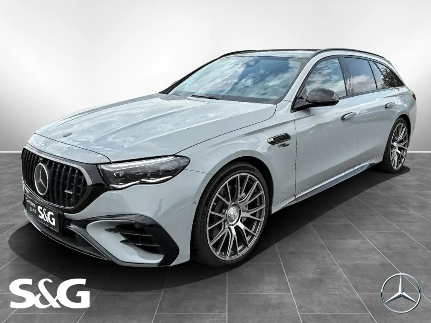 Mercedes-Benz E 53 AMG Hybrid+Massage+Sitzklima+Panoramadach Grau - 1