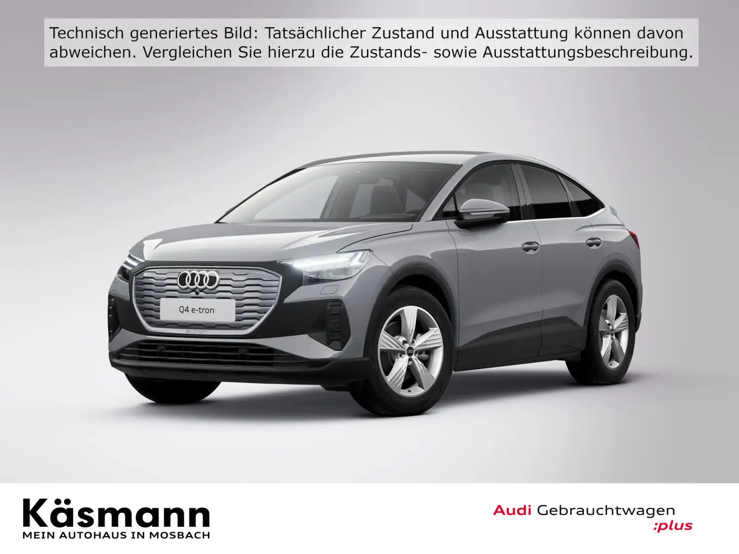 Audi Q4 e-tron 35 MATRIX ACC KAM NAV SHZ Grau - 2