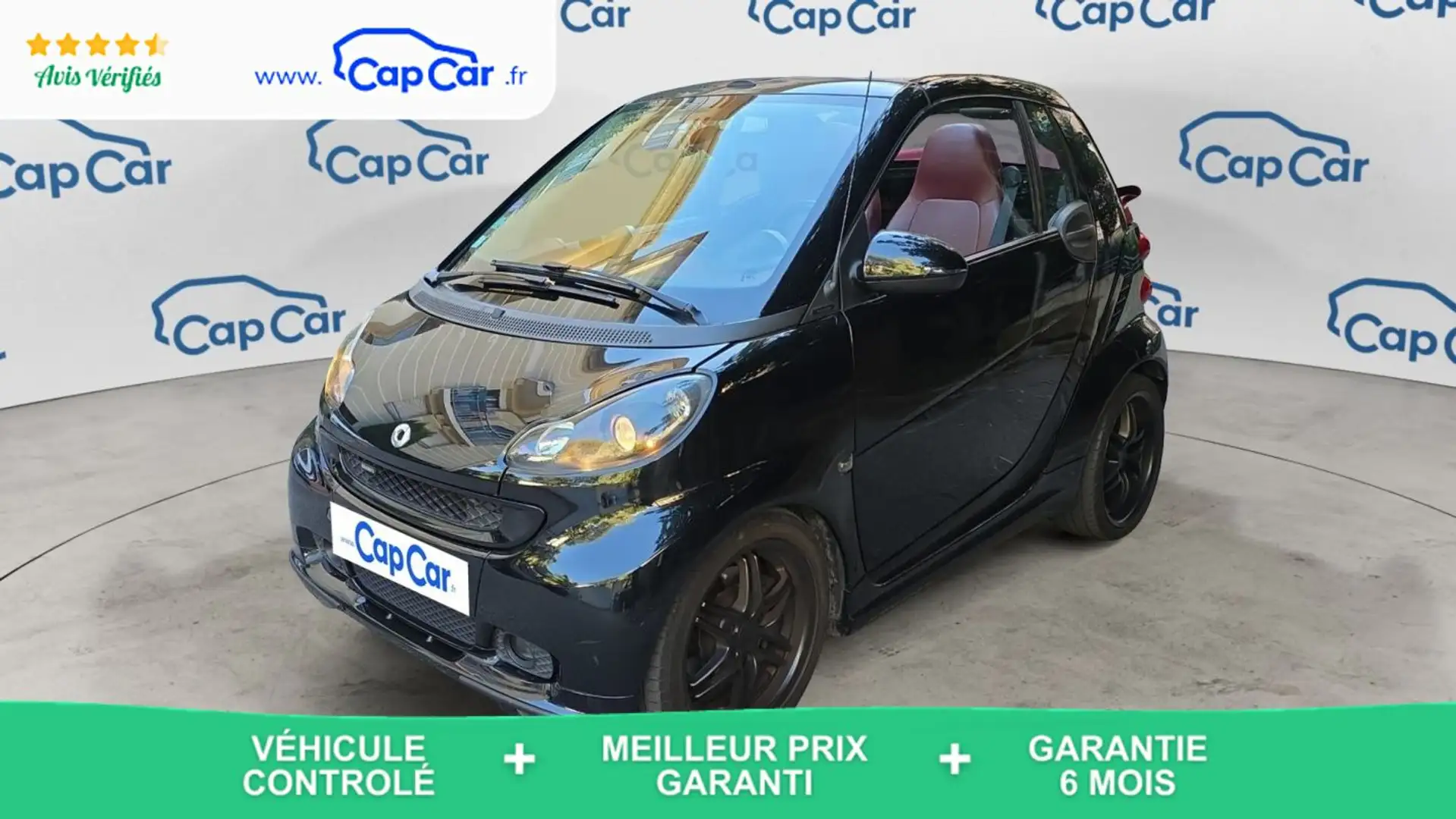smart forTwo Coupe (451) 1.0 Turbo 102 Brabus Xclusive Noir - 1