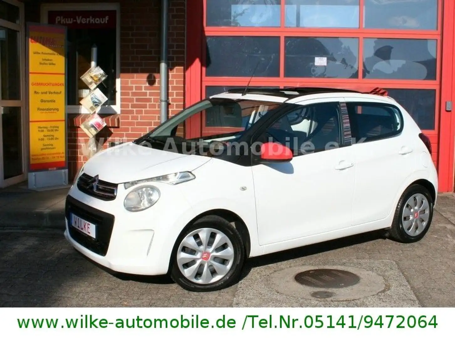 Citroen C1 Airscape Feel Edition+44.000 KM+1.Hand+Klima+ Weiß - 1