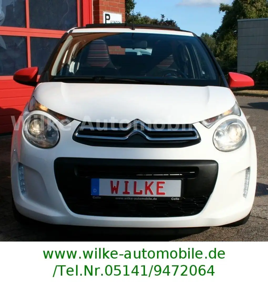 Citroen C1 Airscape Feel Edition+44.000 KM+1.Hand+Klima+ Weiß - 2