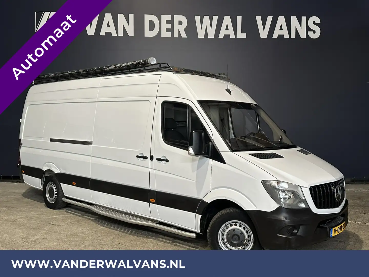 Mercedes-Benz Sprinter 316NGT Automaat L3H2 *Post NL inrichting* Euro6 Ca Wit - 1