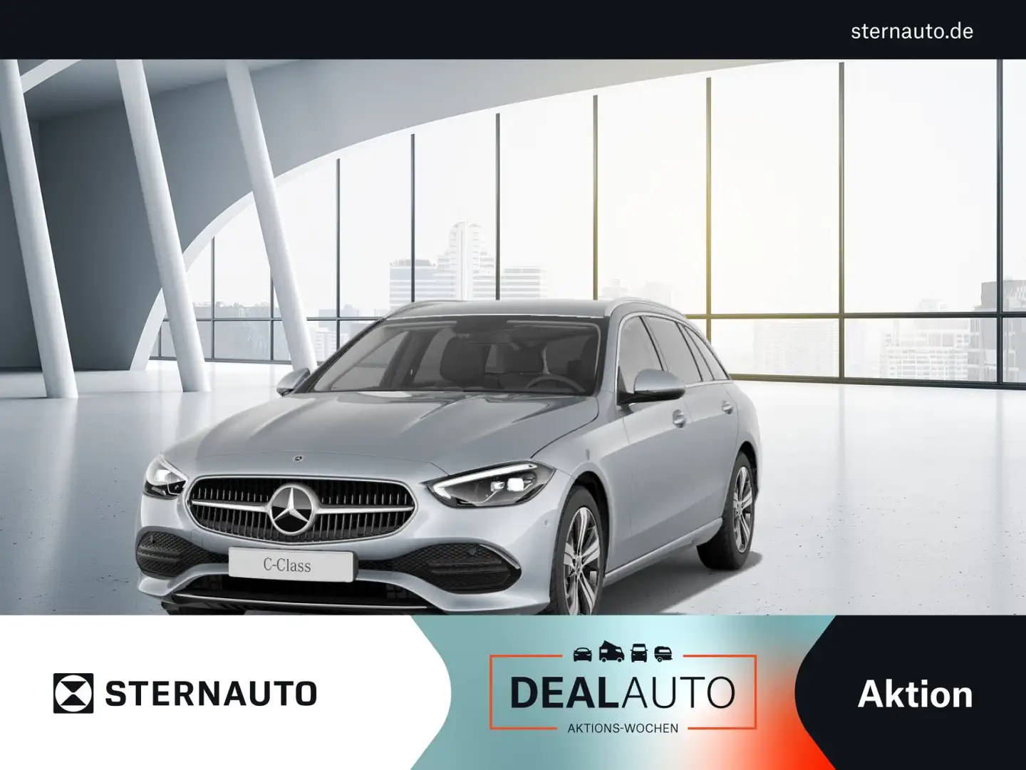 Mercedes-Benz C 220 C 220 d 4M T Ava Standheizung RüKam AHK Memory Argent - 1