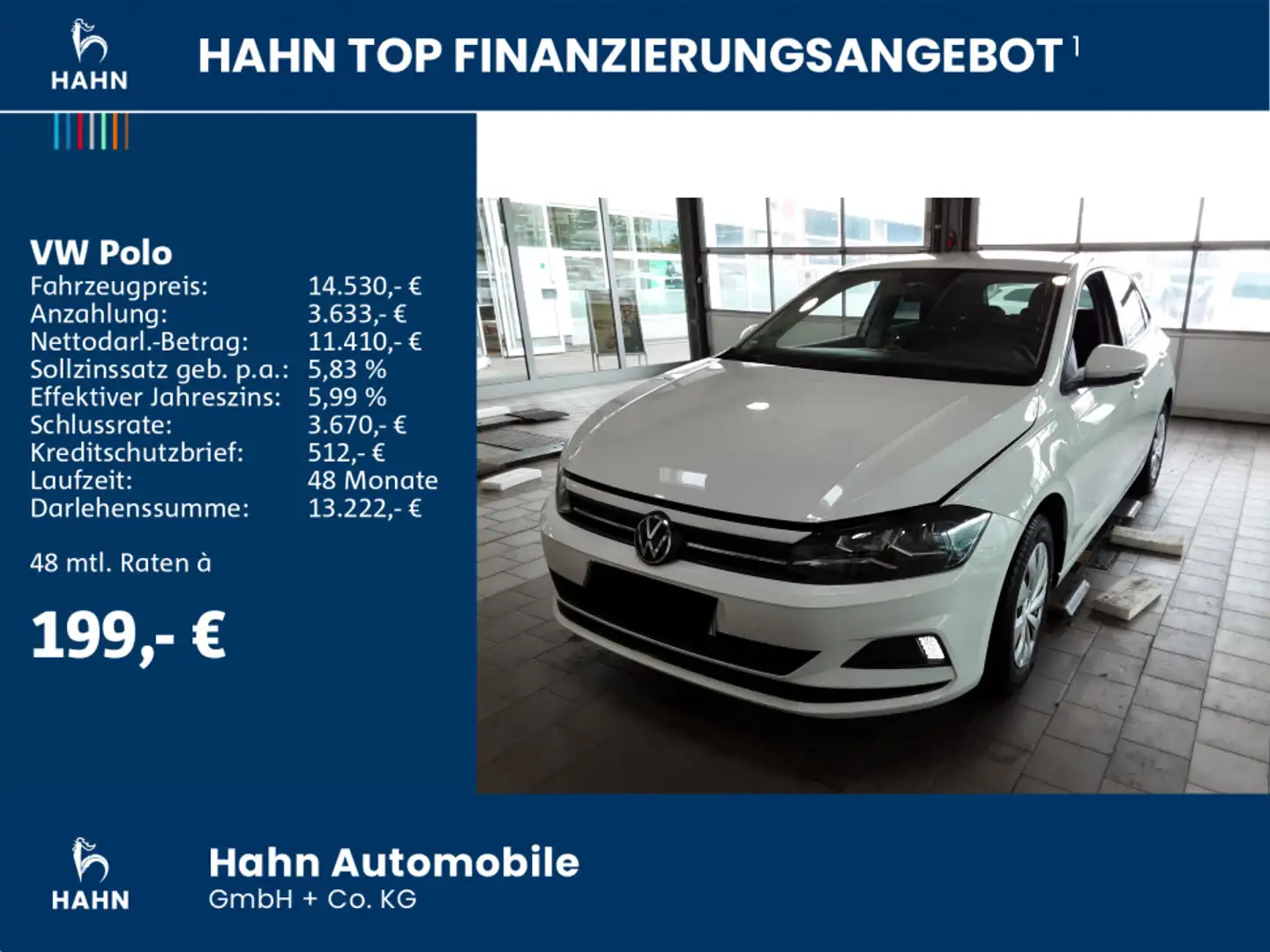 Volkswagen Polo Comfortline 1.0 Klima Sitzh Radio Bluetooth Weiß - 2