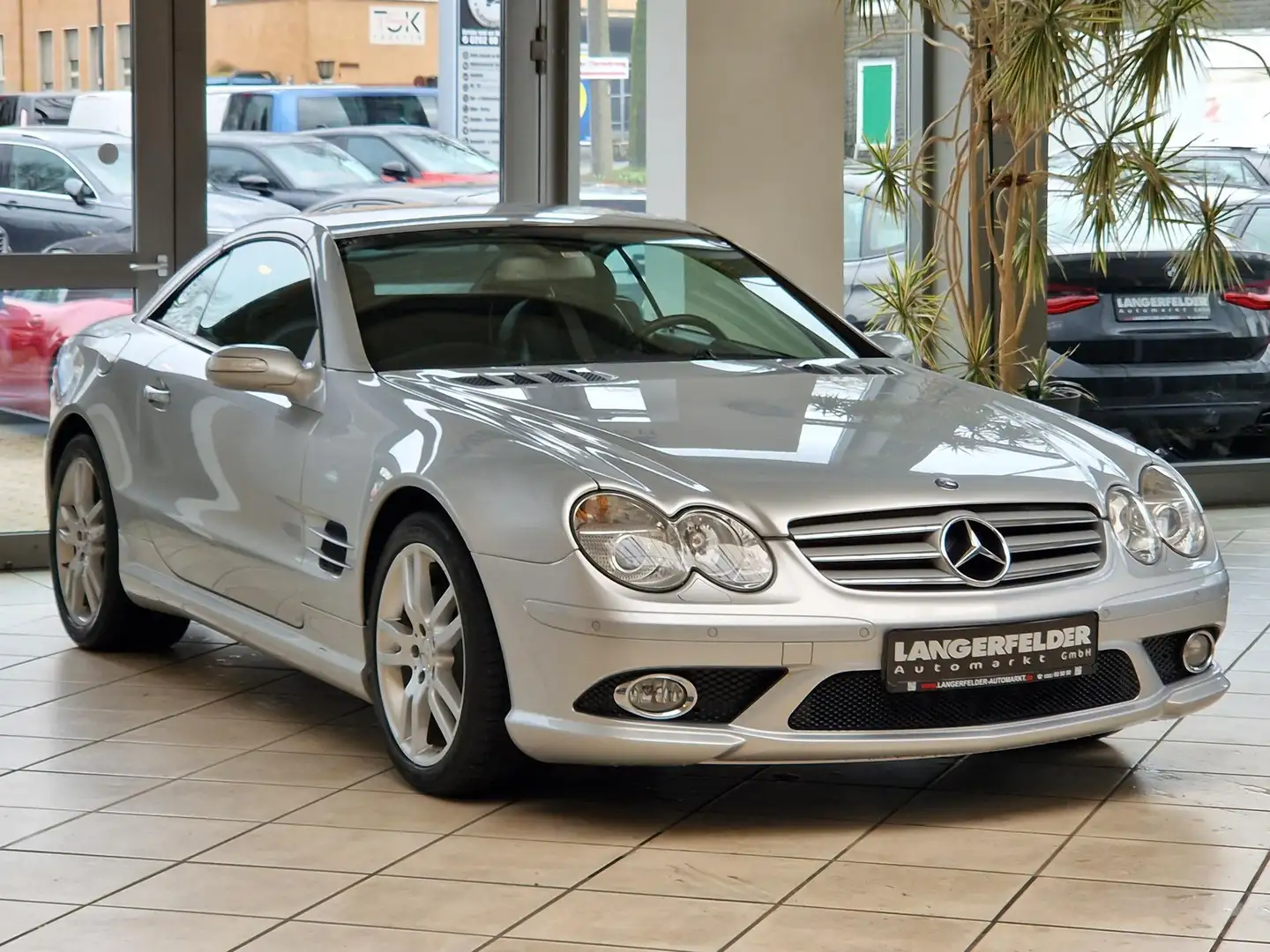 Mercedes-Benz SL 500 SL 500 *AMG-Styling*Historie*BOSE*SHZ+SBL*LHZ* Silber - 1
