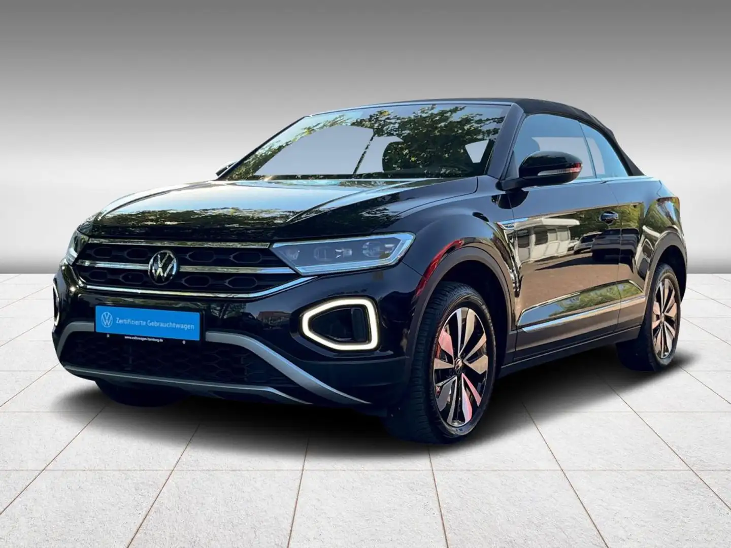 Volkswagen T-Roc Cabriolet 1.0 TSI Move LED Navi Kamera Schwarz - 1