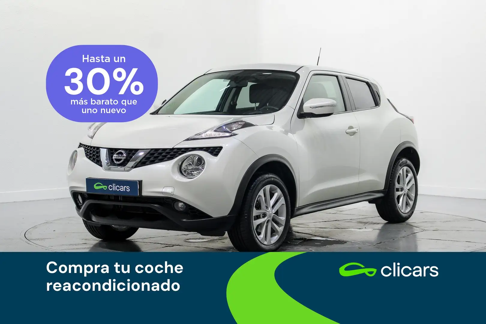 Nissan Juke 1.0 DIG-T Acenta 4x2 117 Blanco - 1