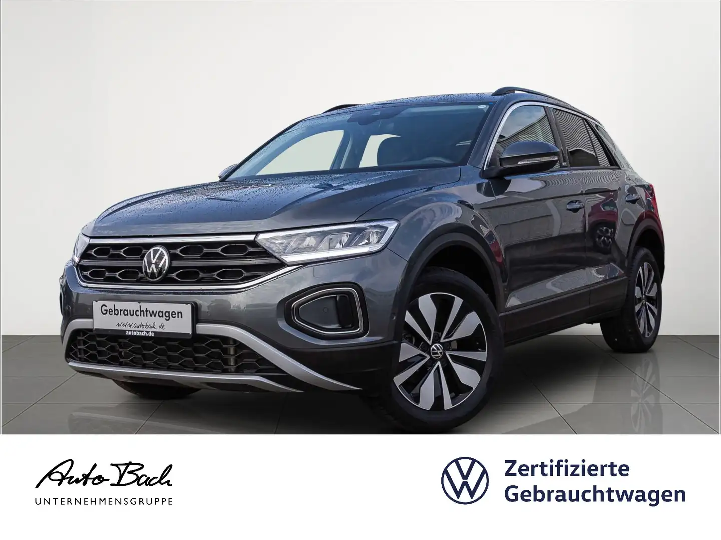 Volkswagen T-Roc 1.5 TSI "MOVE" DSG Navi LED Digital Cockpi Grau - 1