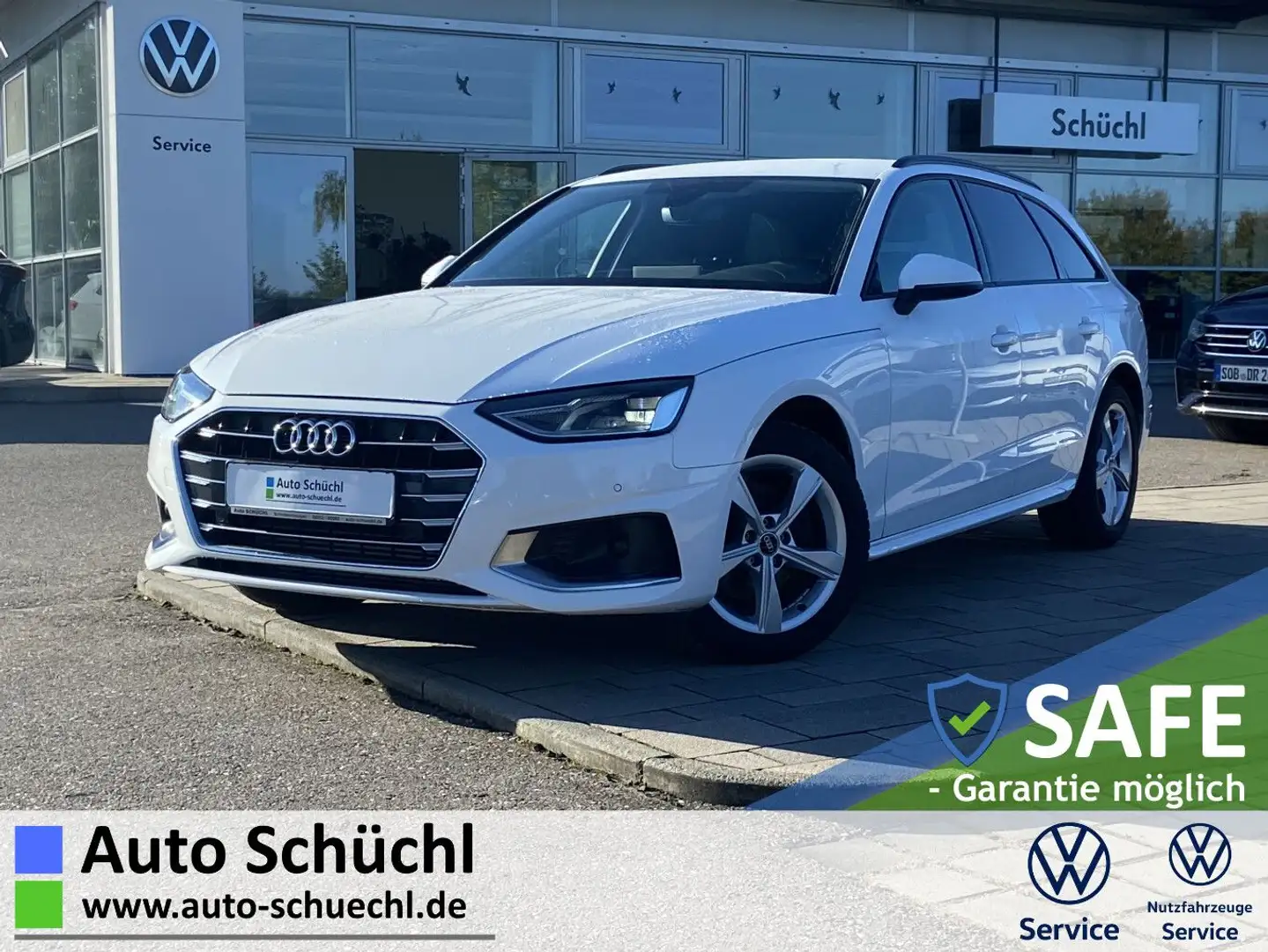 Audi A4 Avant 35 2.0 TFSI Advanced 17"+NAVI+LED+KAMER Weiß - 1