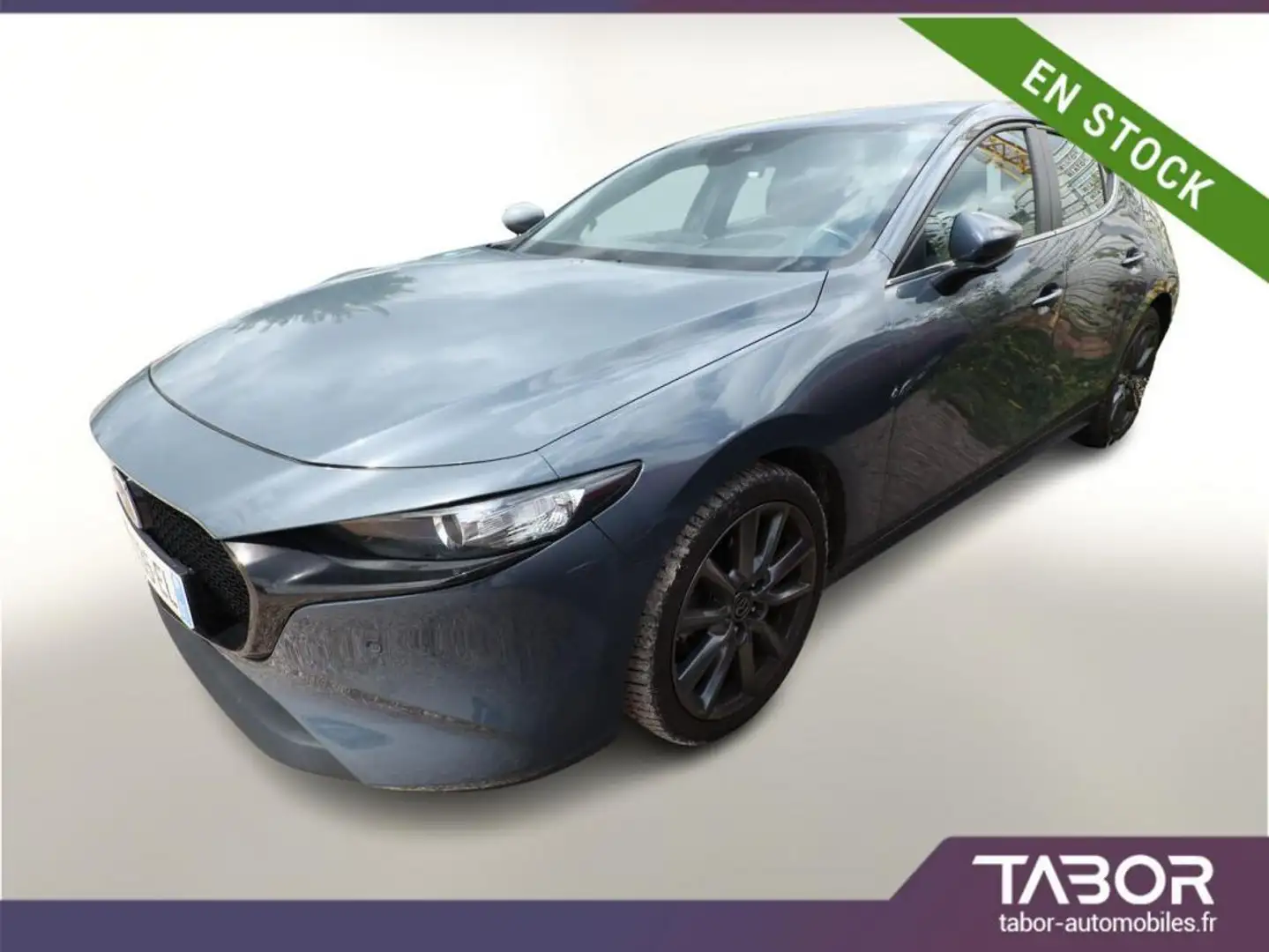 Mazda 3 SKYACTIV-G 2.0 M-HYBRID 150 Selection Gris - 1