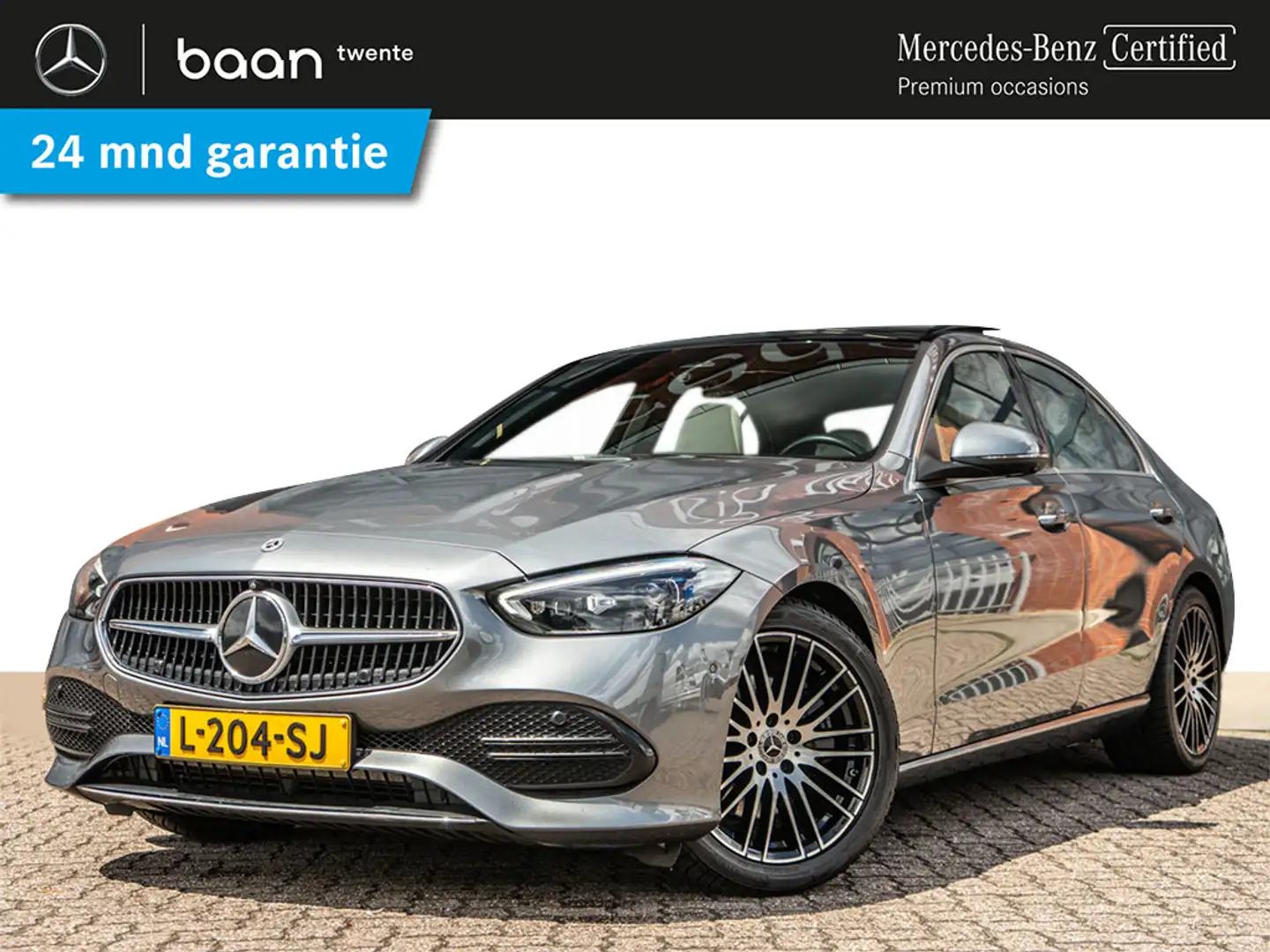Mercedes-Benz C 200 C Premium Avantgarde Automaat | Smartphone integra Grijs - 1