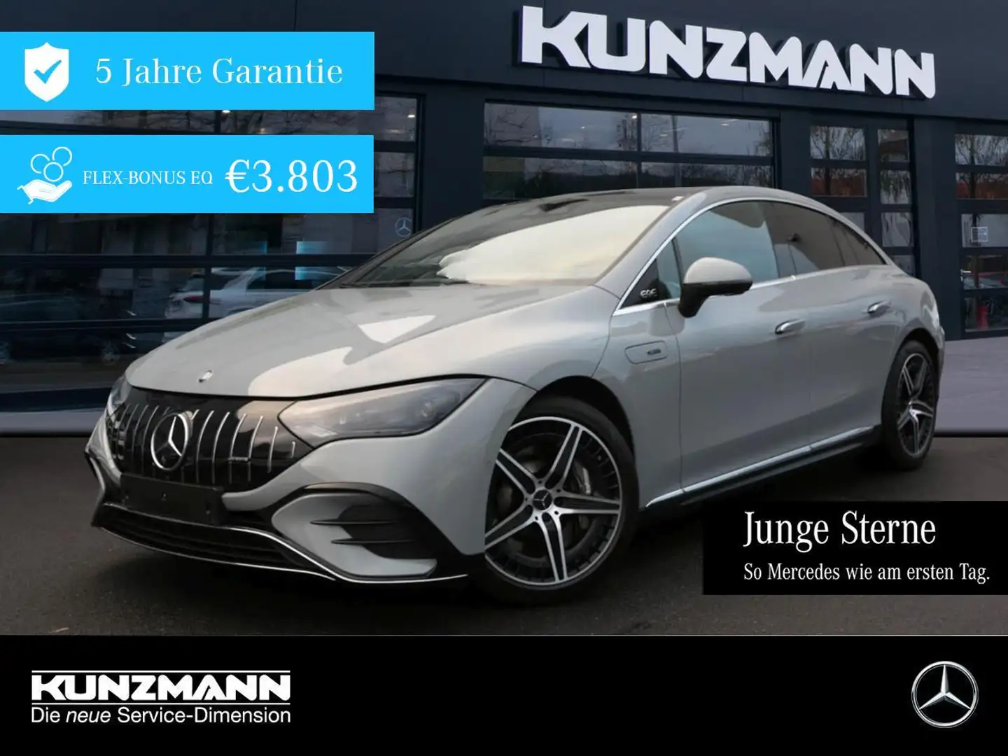 Mercedes-Benz EQE 43 AMG 4M Panorama Distronic NP 119.244 Grau - 1