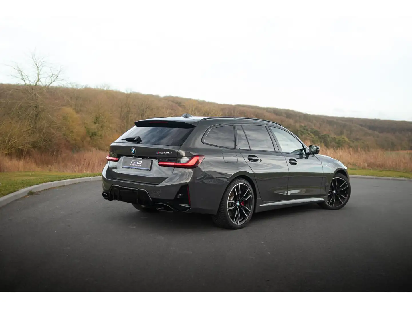 BMW 340 Touring M340d xDrive M Performance 340 ch BVA8 G21 Gris - 2