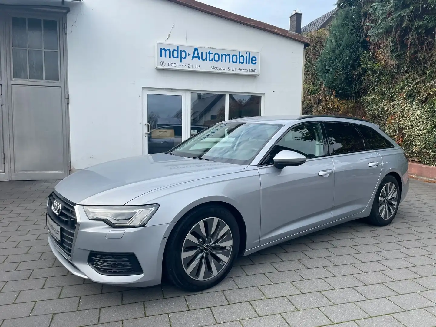 Audi A6 AV40 TDI *S-TR*MATRIX*SP.FAHRWERK*18"ALU*AHK* Silber - 2