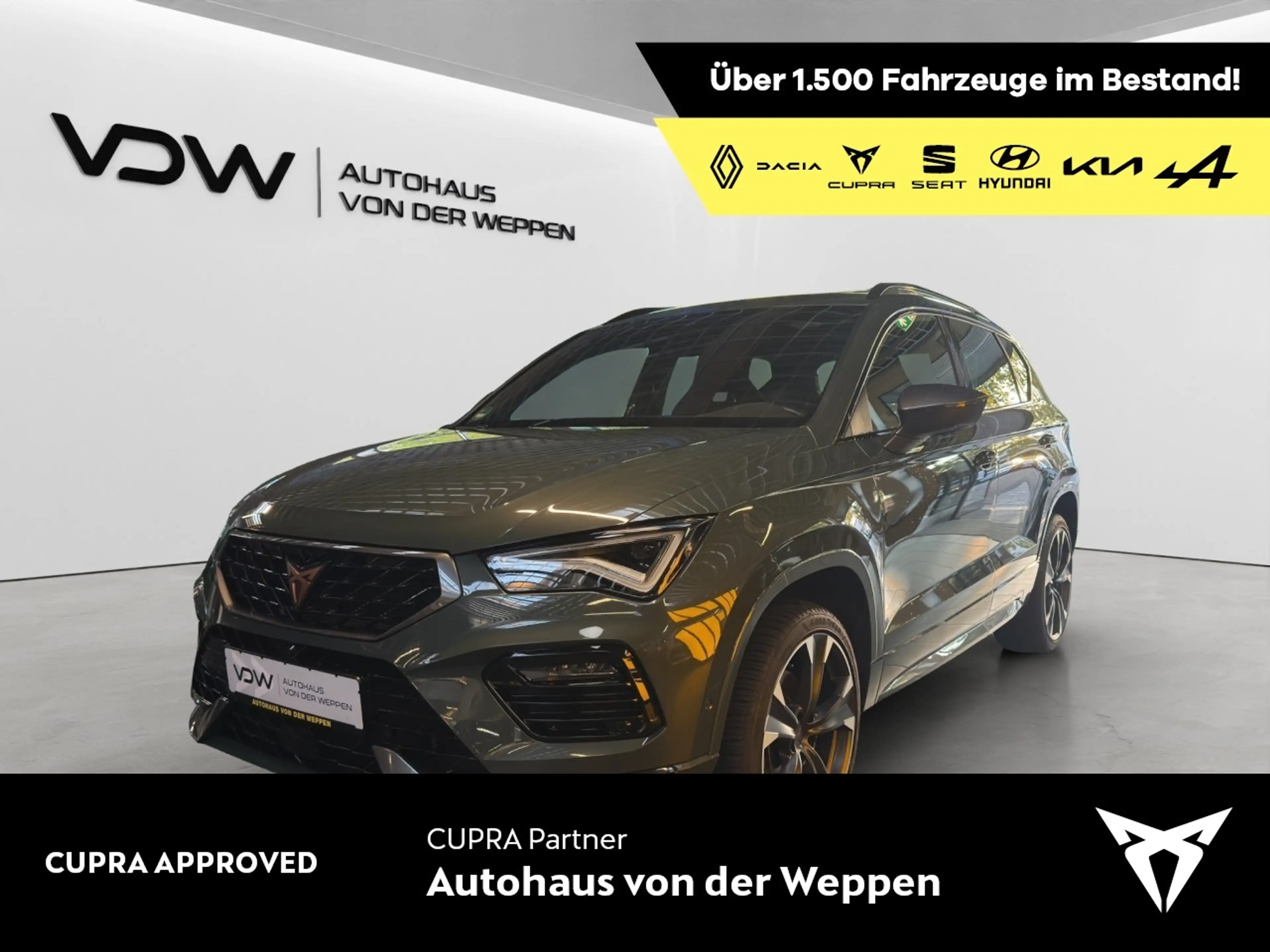 CUPRA Ateca 1.5 TSI AHK, Navi, Kamera, LED Klima Navi