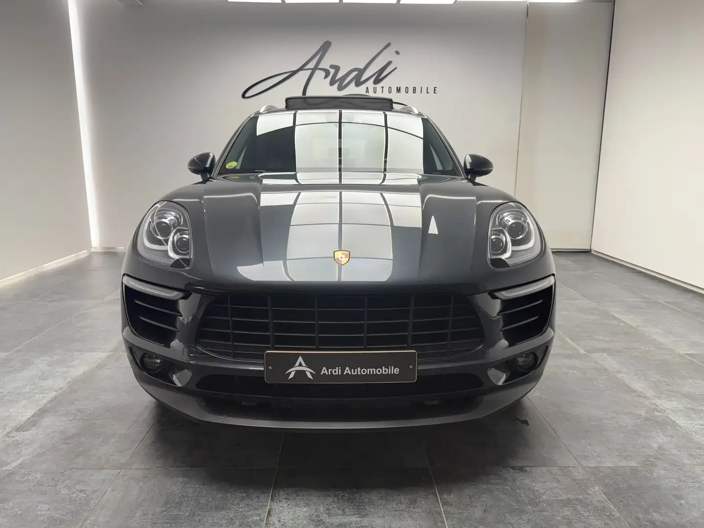 Porsche Macan S 3.0 V6 Bi-Turbo PDK*TOIT OUV*1ER PROP*GARANTIE* Gris - 2