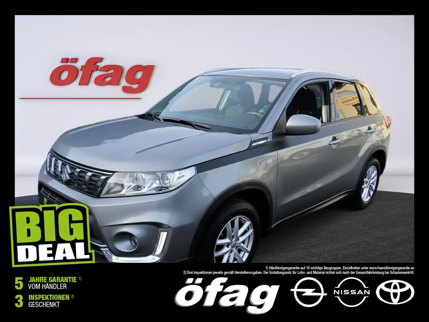 Suzuki Vitara 1.0 DITC ALLGRIP shine 8-fach bereift Grau - 1