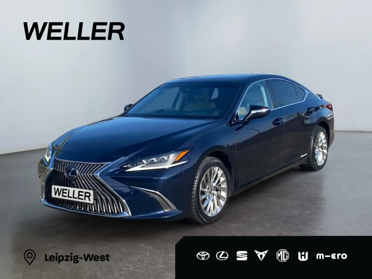Lexus ES 300 h Luxury Line *Matrix*HUD*360°*Leder*TWA* Blau - 1