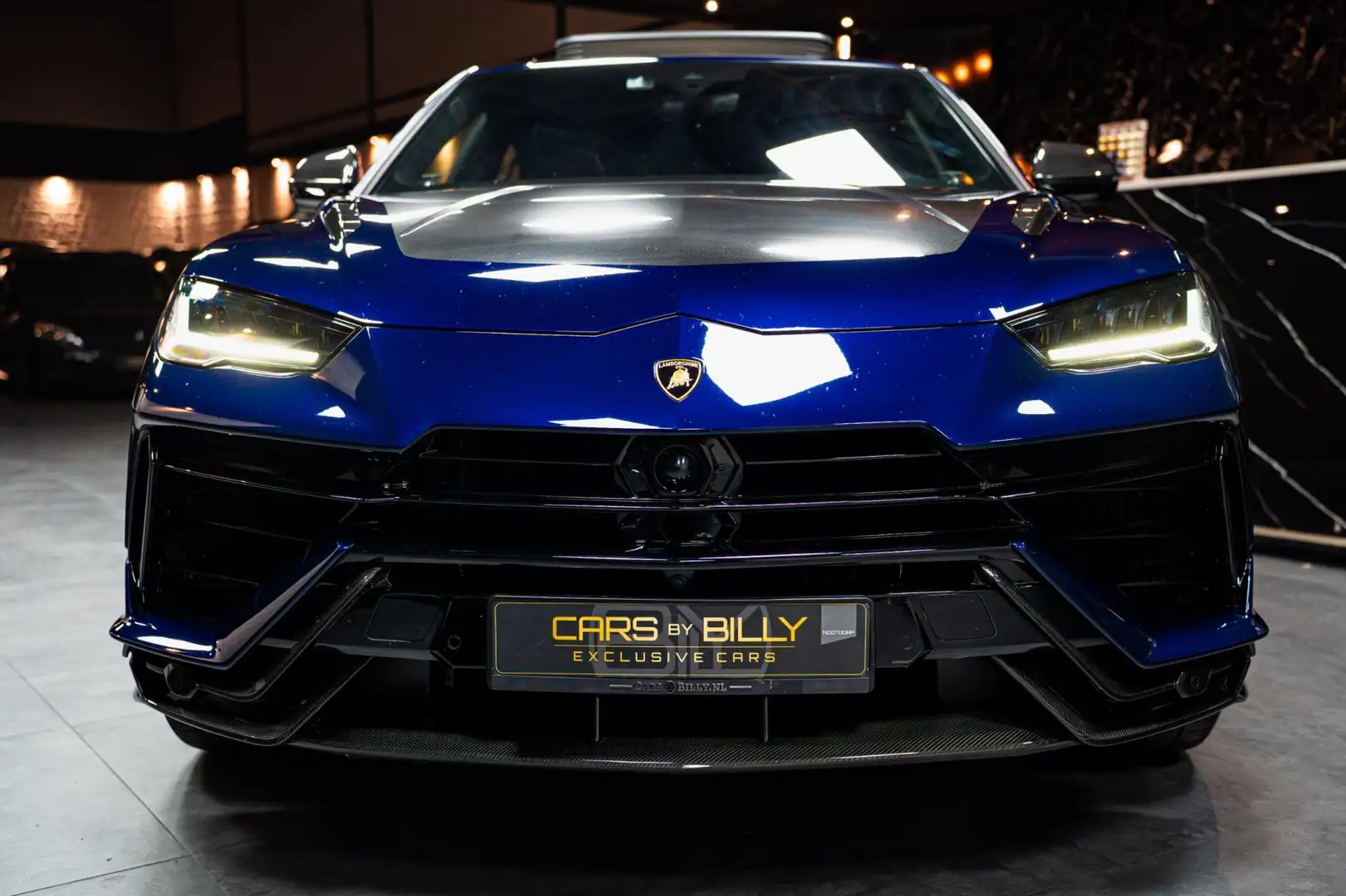Lamborghini Urus Performante FULLCARBON|AKRA|B&O|PANO Blauw - 2