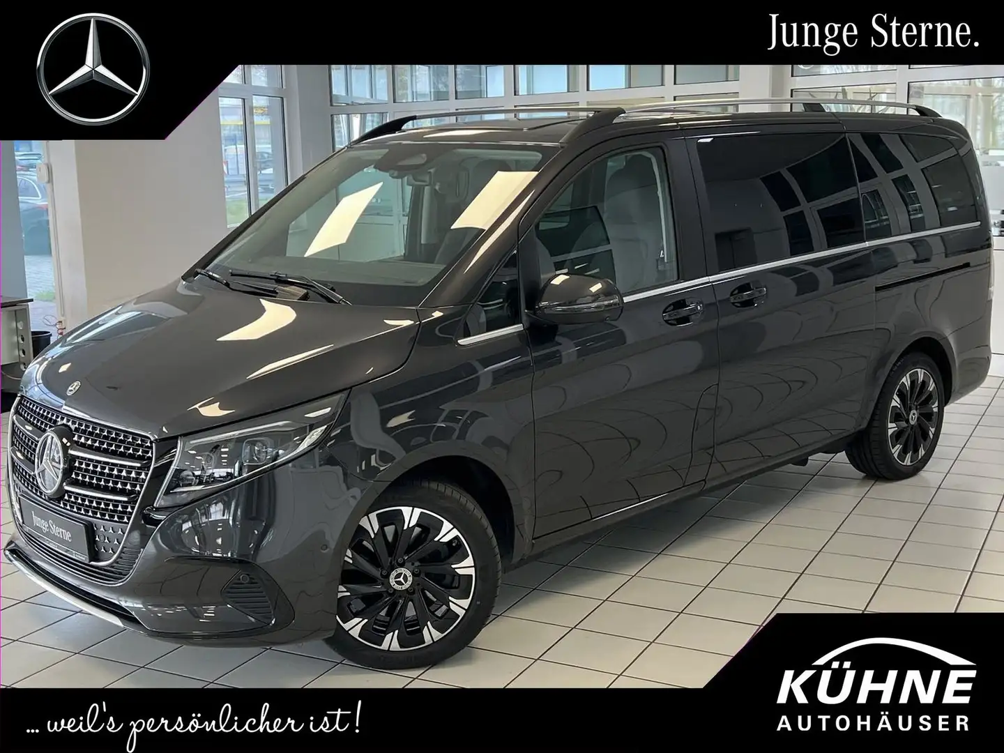 Mercedes-Benz V 250 V250d Avantgarde lang Standh Distr AHK 360° Grau - 1