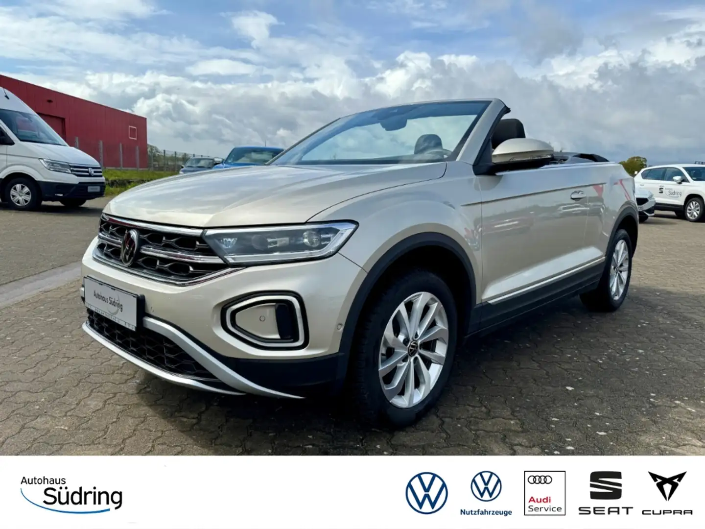 Volkswagen T-Roc Cabriolet 1,0 TSI Style AHK Navi ACC Silber - 1