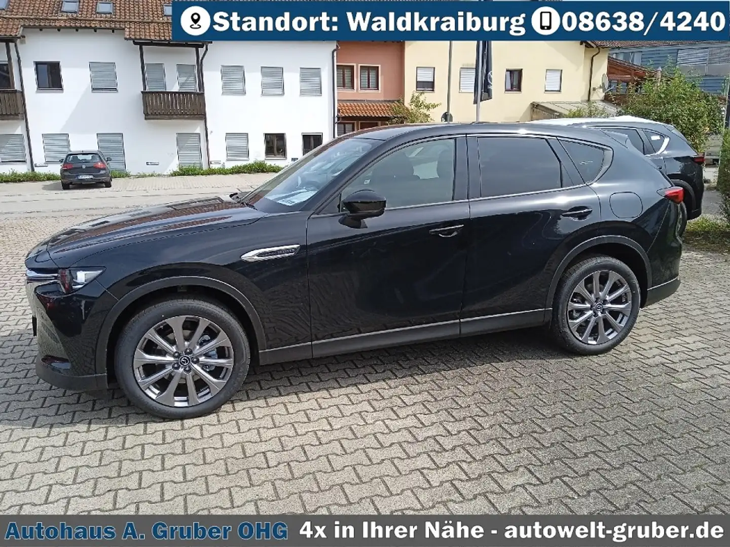 Mazda CX-60 e-Automatik Allrad EXCLUSIVE DriverAssis-P.+CONV+S Noir - 2