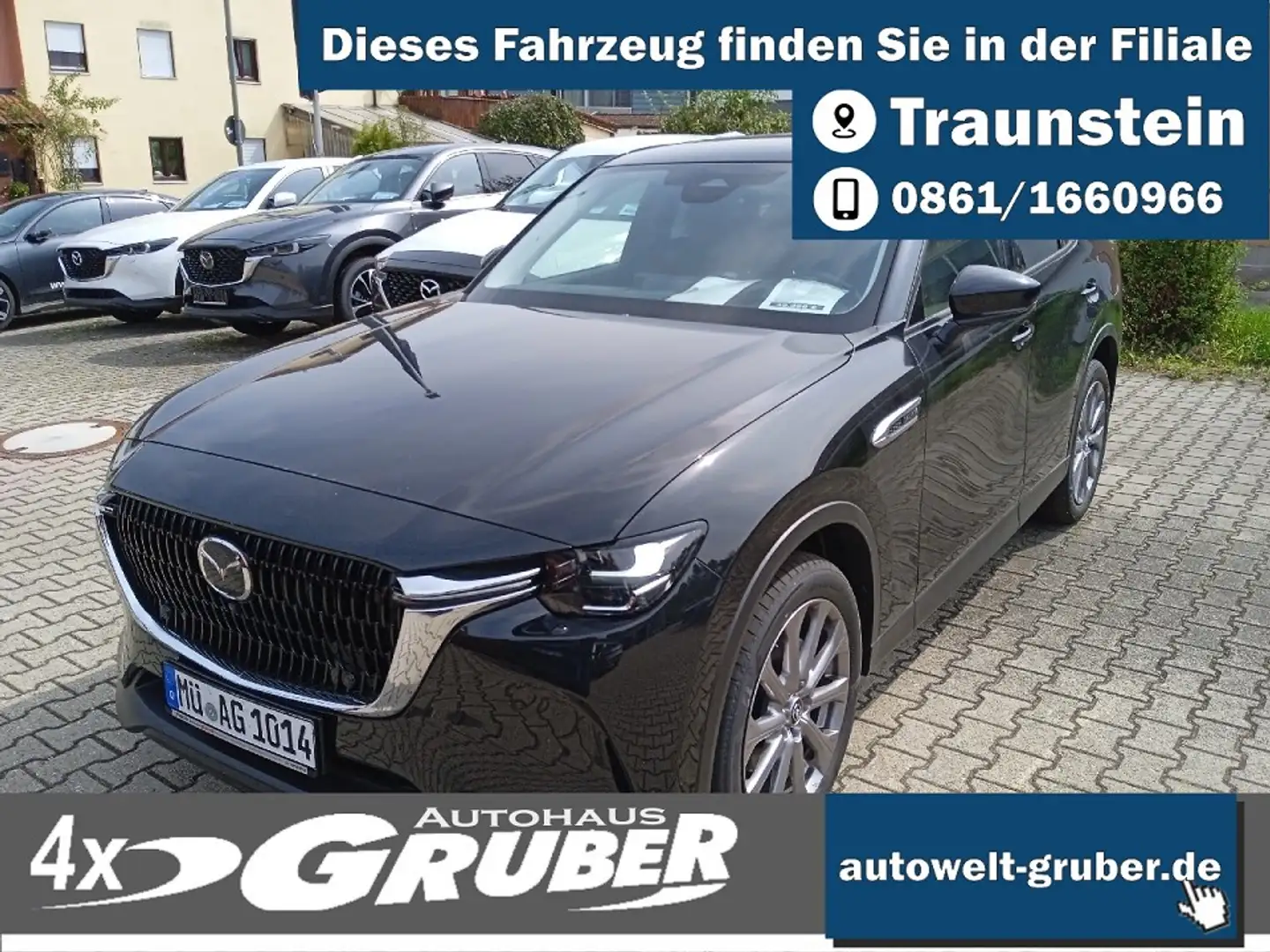 Mazda CX-60 Automatik Allrad EXCLUSIVE DriverAssis-P.+CONV+Sou Noir - 1