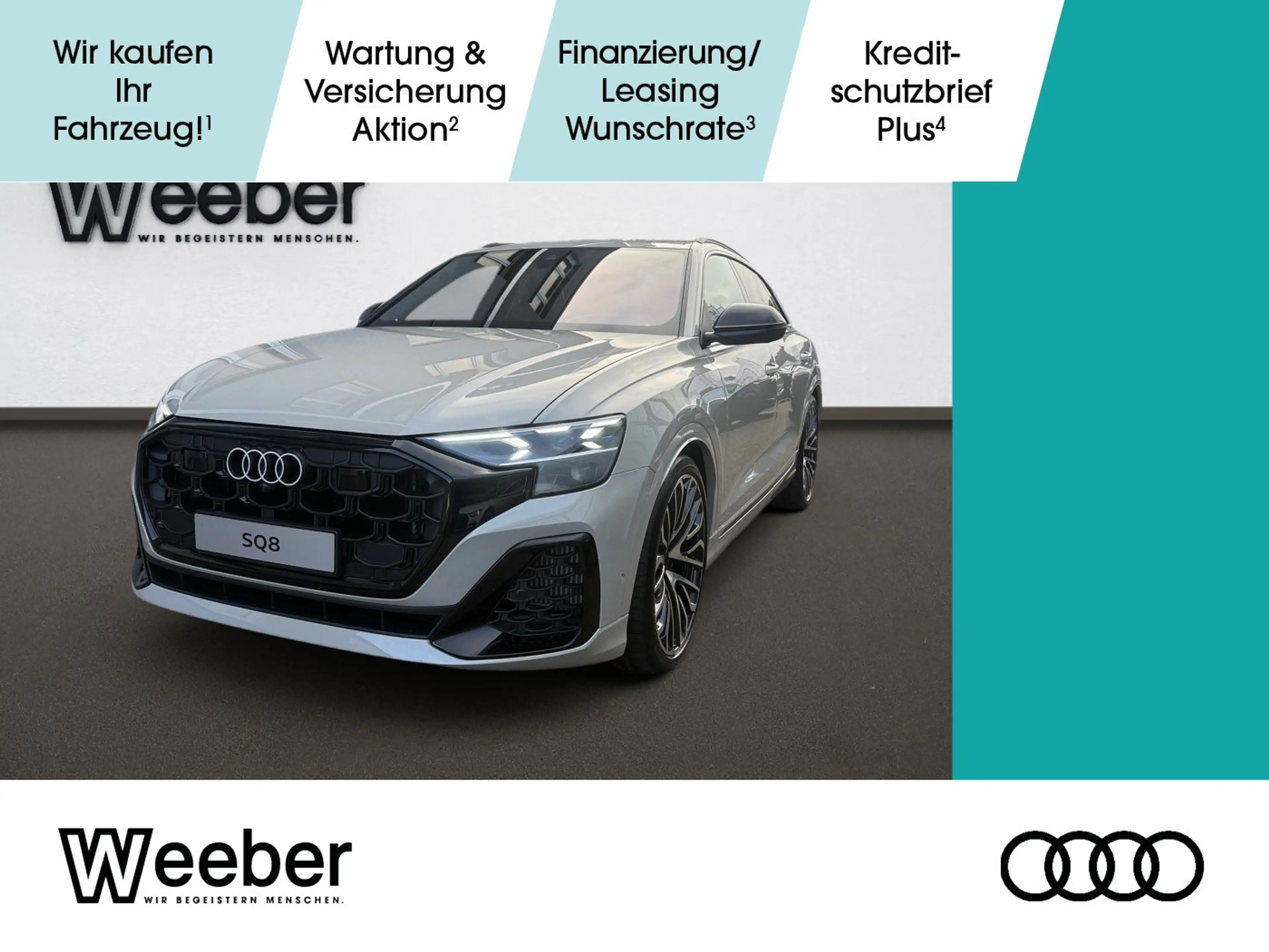 Audi SQ8 SUV TFSI Tiptronic HeadUp AHK Laser Pano Softcl Fa