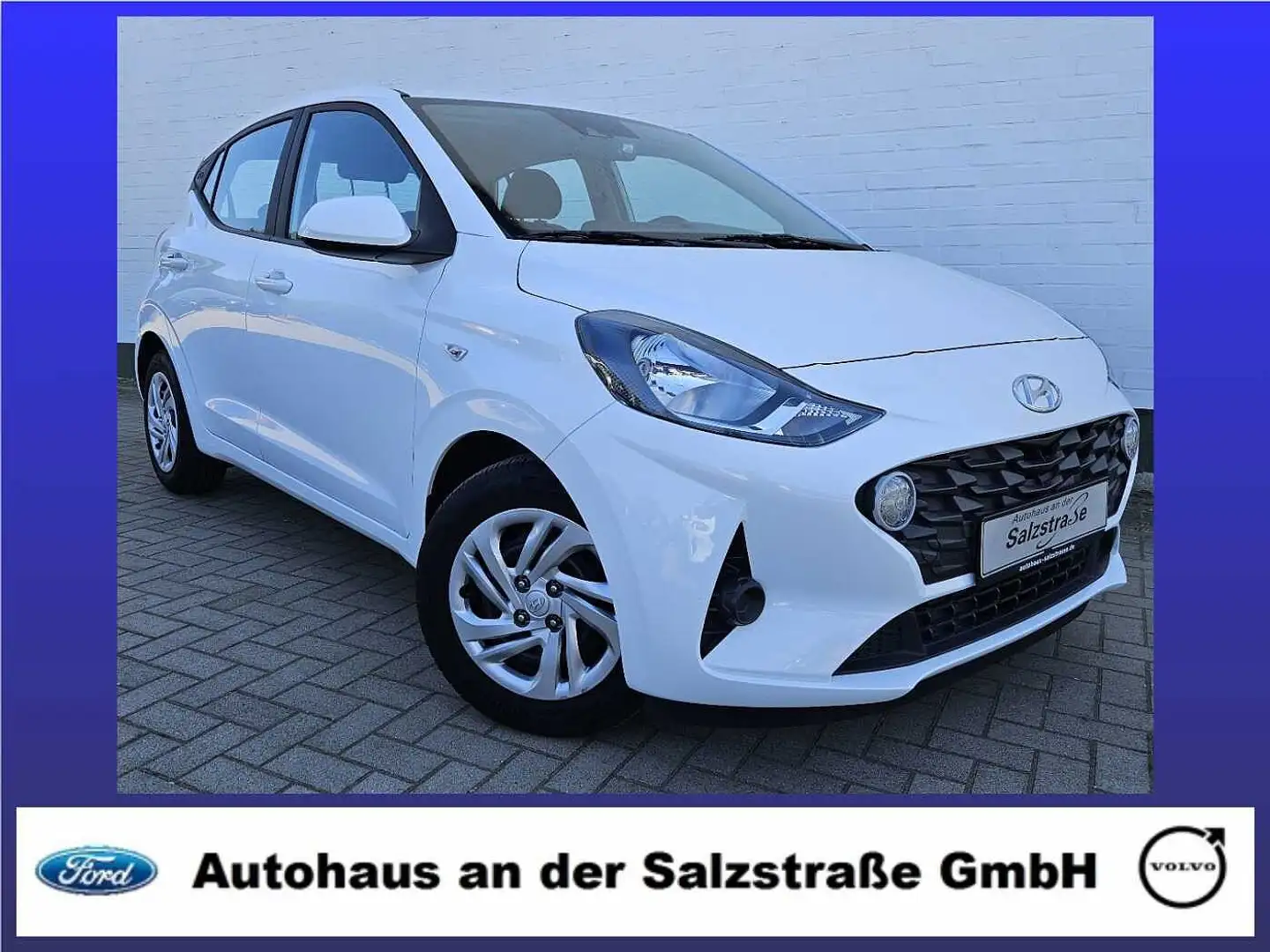 Hyundai i10 1.0*Winterpaket*Klimaautomatic* Weiß - 1