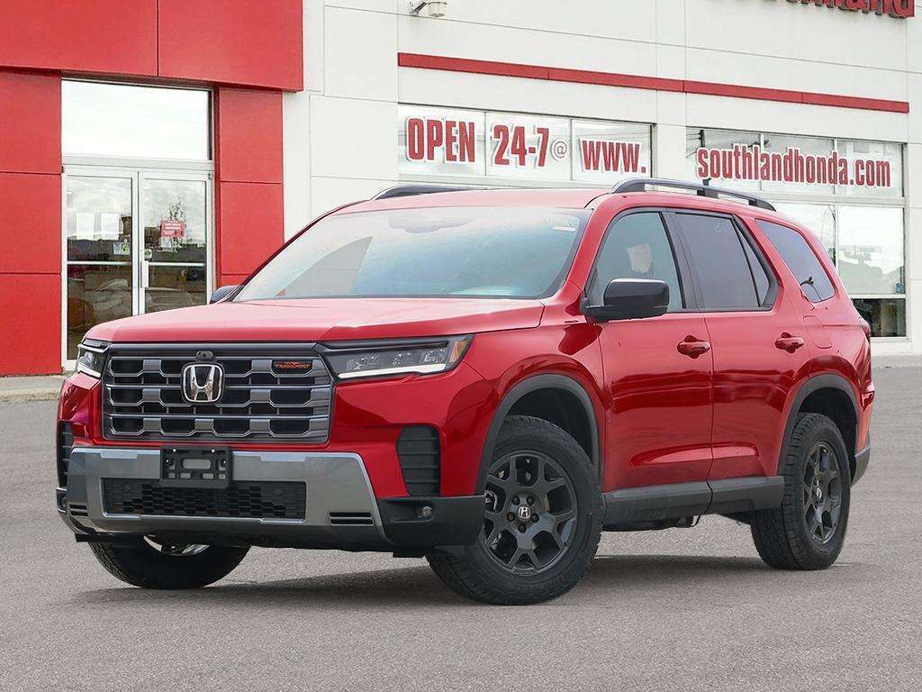 Radiant Red Metallic II 2026 Honda Pilot SUV / Crossover All-Wheel Drive Automatic