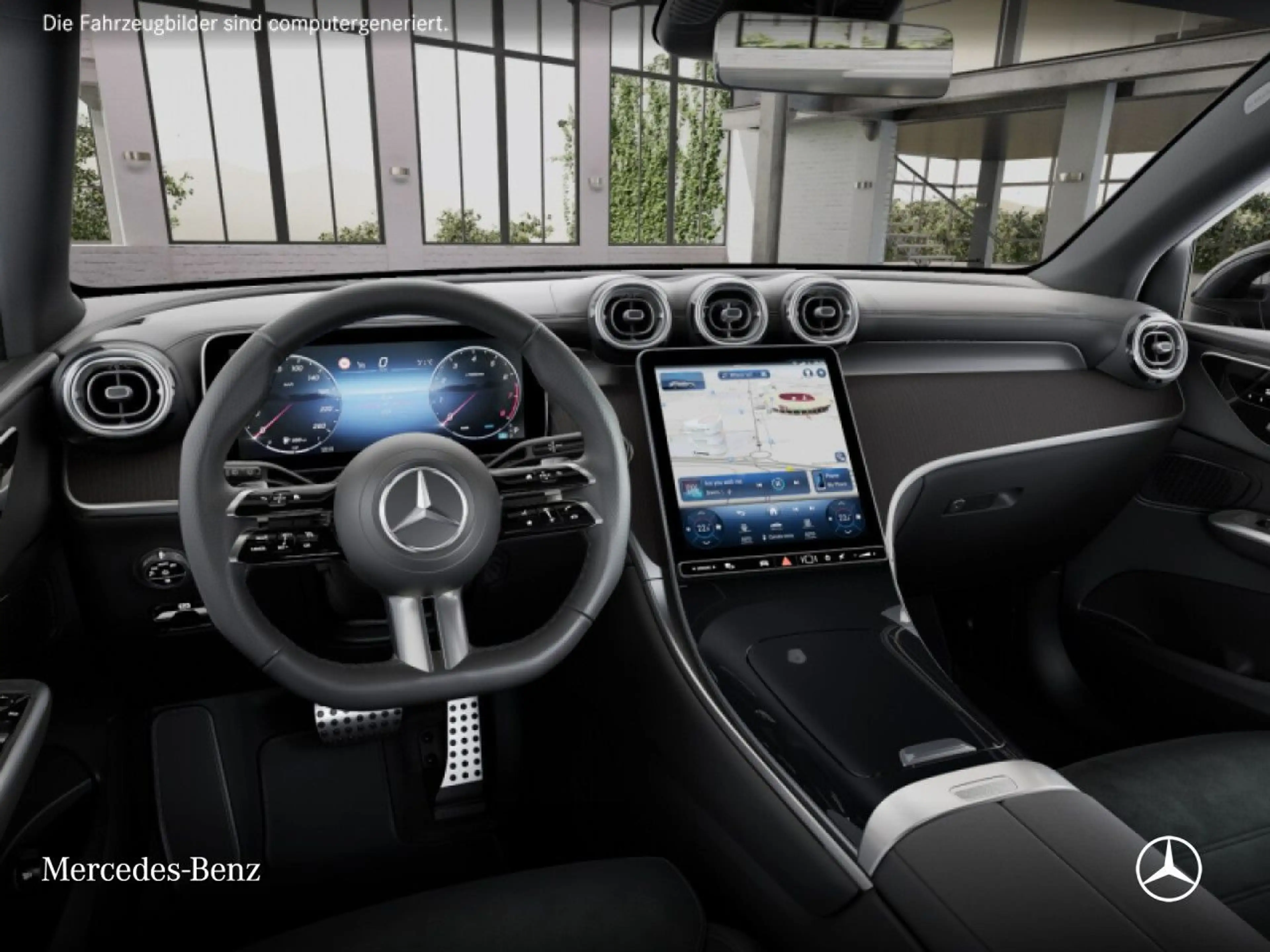 Mercedes-Benz GLC 200 4M AMG+NIGHT+360+AHK+LED+TOTW+KEYLESS+9G — photo 9