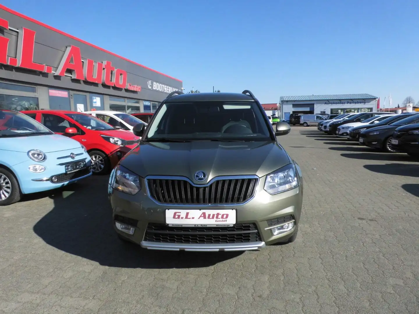 Skoda Yeti Active/AHK/KLIMA/SITZHZG/PDC Grün - 2