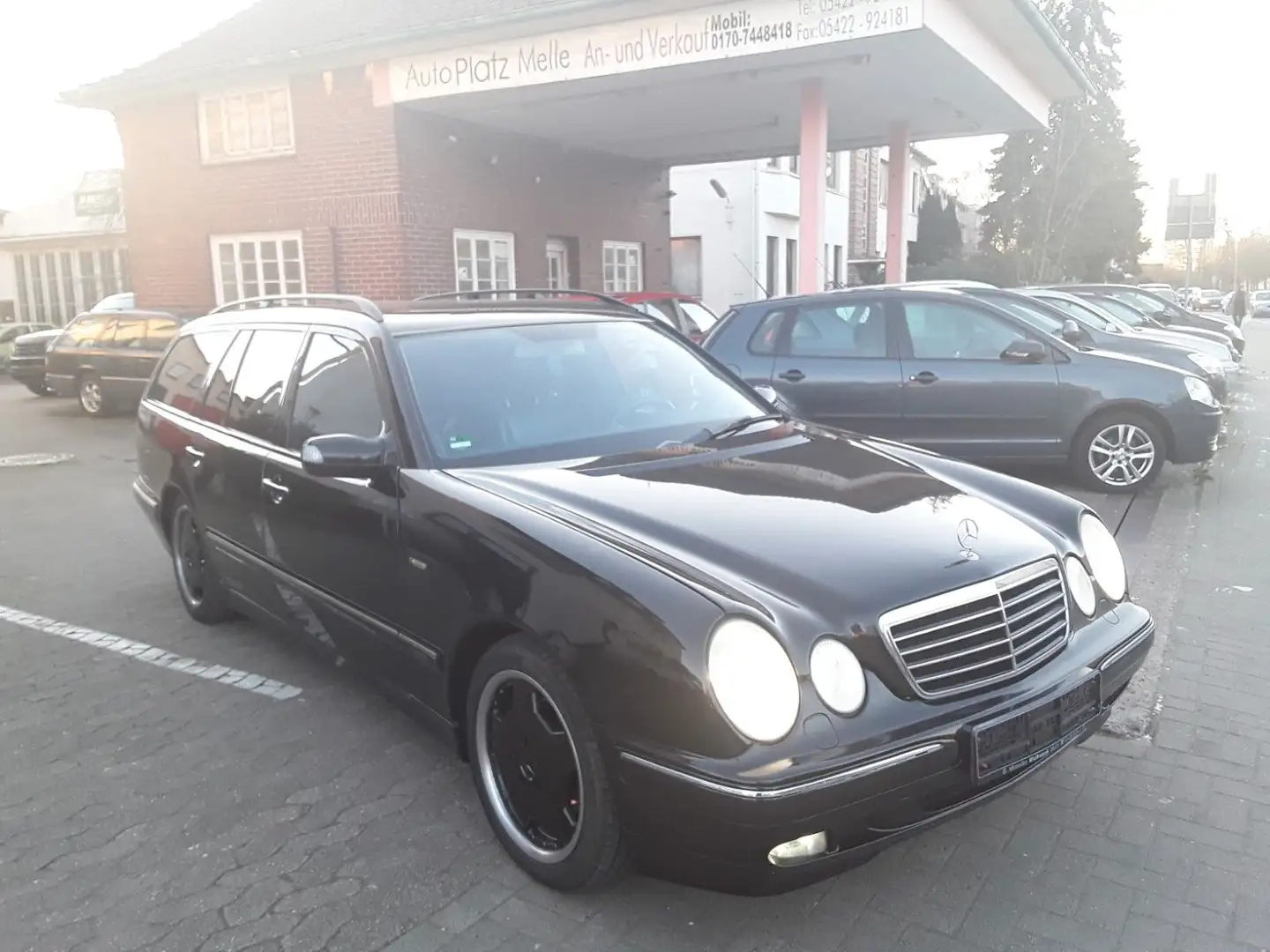 Mercedes-Benz E 220 CDI T , Leder, Autom., Navi.,TÜV neu Negro - 1