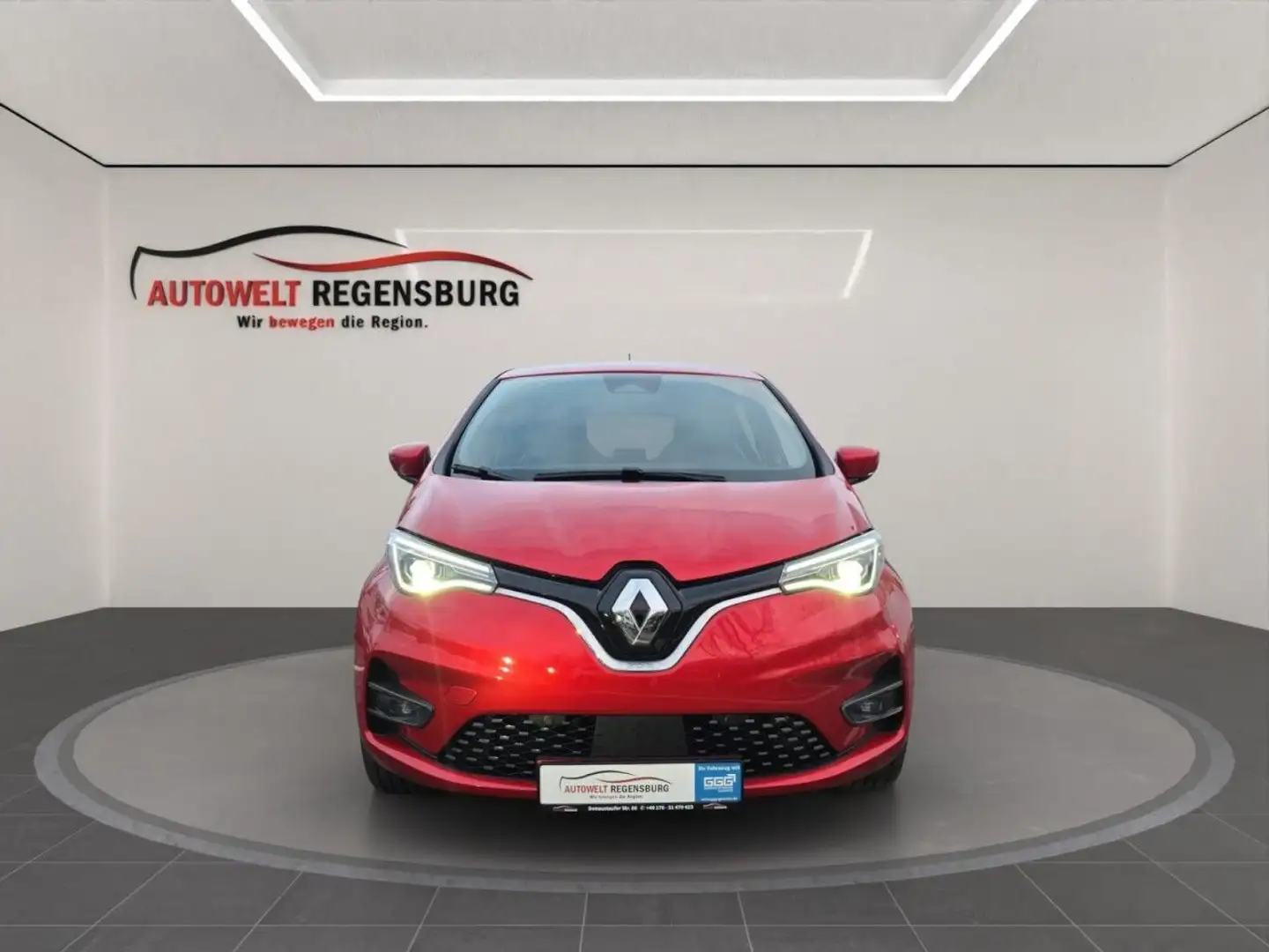 Renault ZOE Zoe Intens R135 1. HAND 55 tkm Klima Navi Rosso - 2