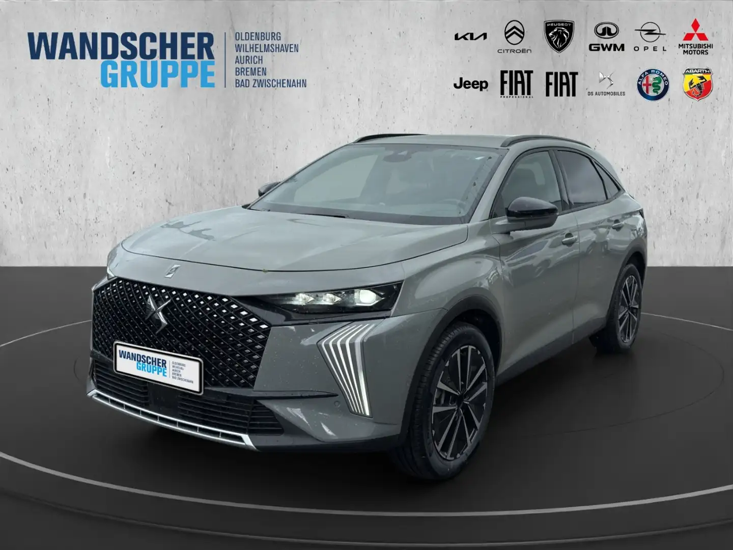 DS Automobiles DS 7 1.5 BlueHDi 130 Pallas ''ACC''KEYLESS''360°' Grau - 1