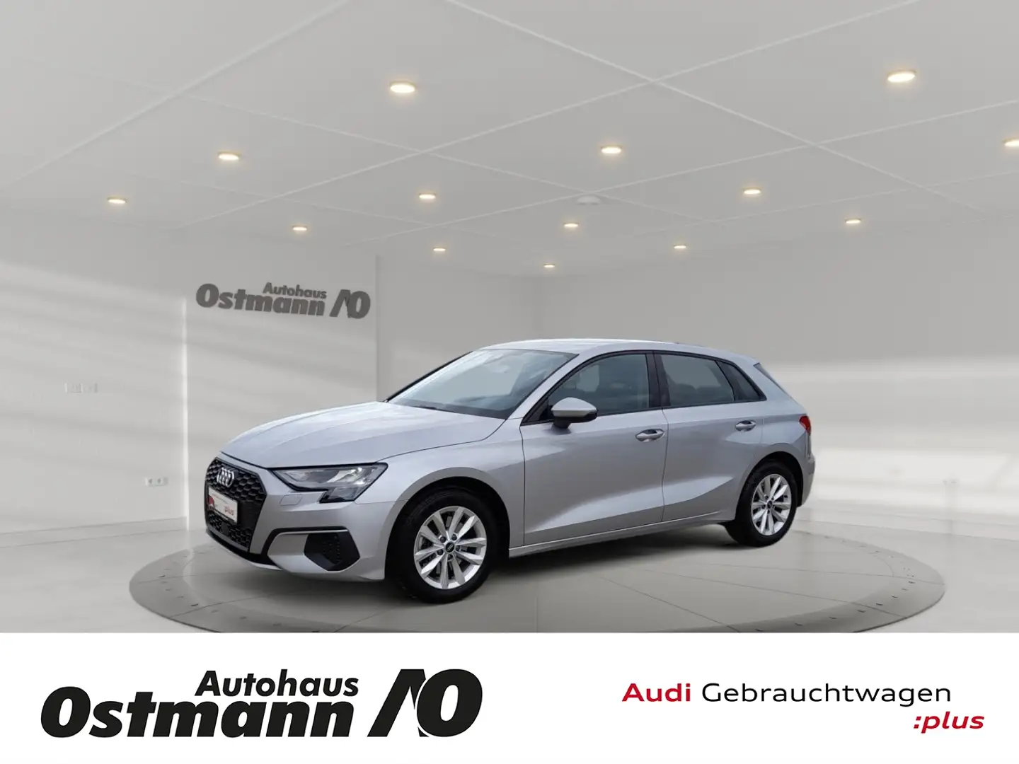 Audi A3 Sportback 30 1.0 TFSI Matrix 2xKlima AHK LED Silber - 1