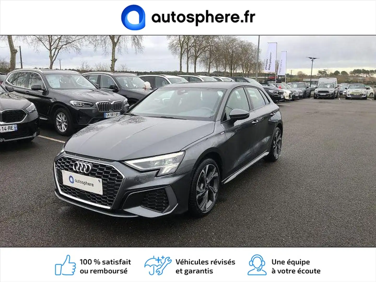 Audi A3 30 TFSI 110ch Mild Hybrid S line S tronic 7 - 1