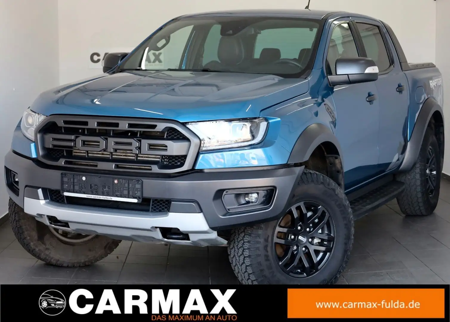 Ford Ranger Ranger Raptor  4x4 ,Leder,Navi,LED,Kam,Rollo,AHK Blau - 1