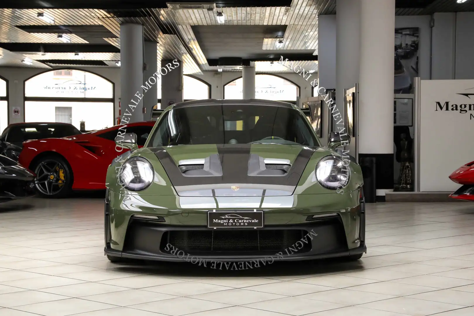 Porsche 911 992 GT3 RS WEISSACH|PTS COLOR|CARBO|LIFT|CLUBSPORT Verde - 2