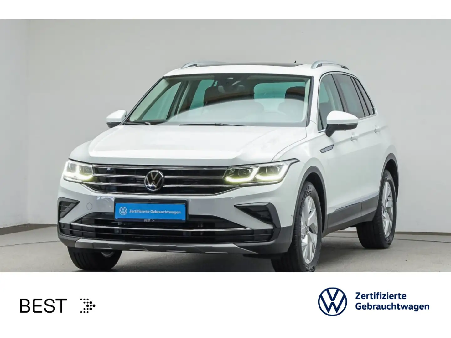 Volkswagen Tiguan Elegance 2.0 TDI IQ.Drive*Pano*Stndhzg Weiß - 1