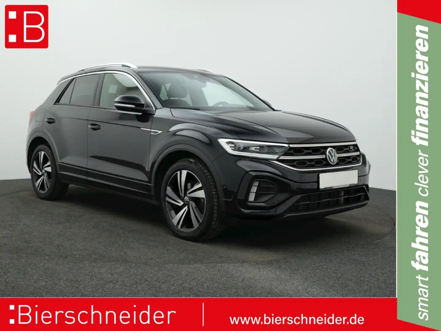 Volkswagen T-Roc 1.5 TSI DSG RLine AHK NAVI IQ.LIGHT KAMERA NEVADA Schwarz - 1