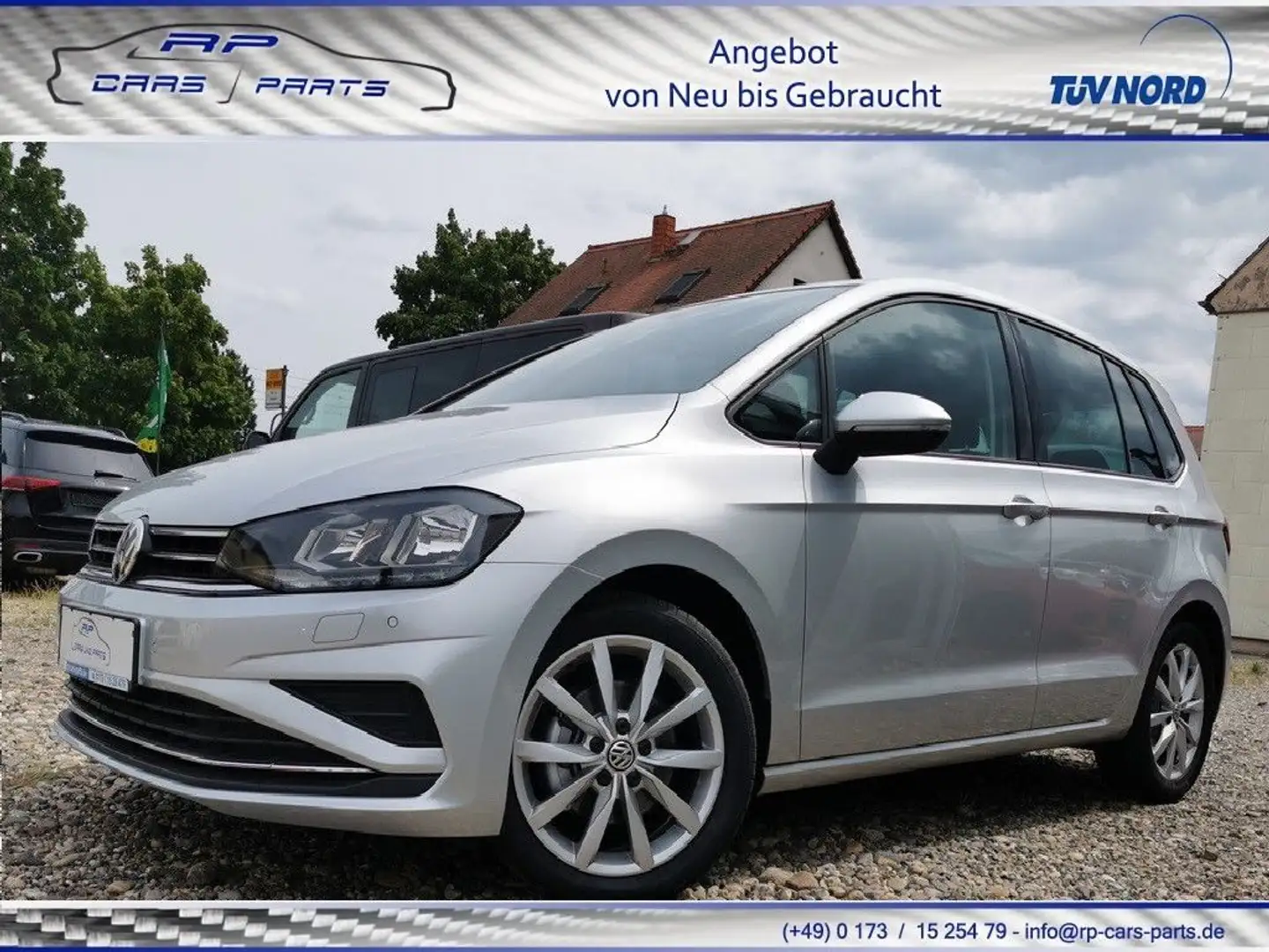 Volkswagen Golf Sportsvan Volkswagen Golf Sportsvan AHK IQ.DRIVE#NAVI#SHZ# Argento - 1