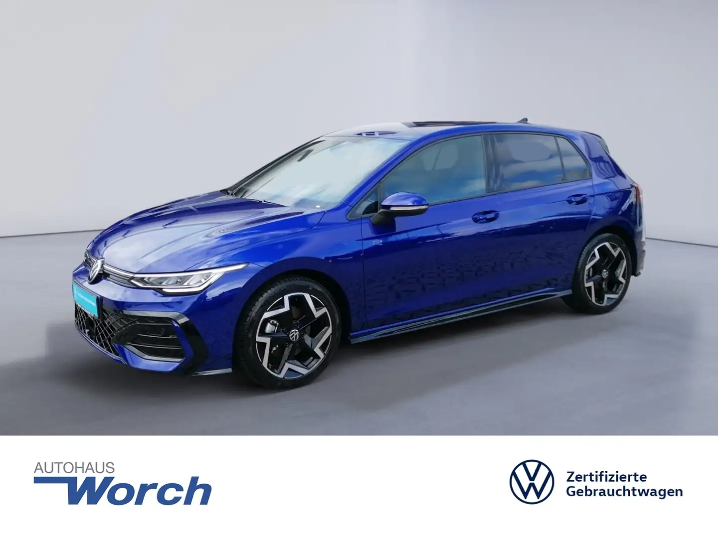 Volkswagen Golf VIII 1.5 TSI R Line KAMERA+NAVI Bleu - 1