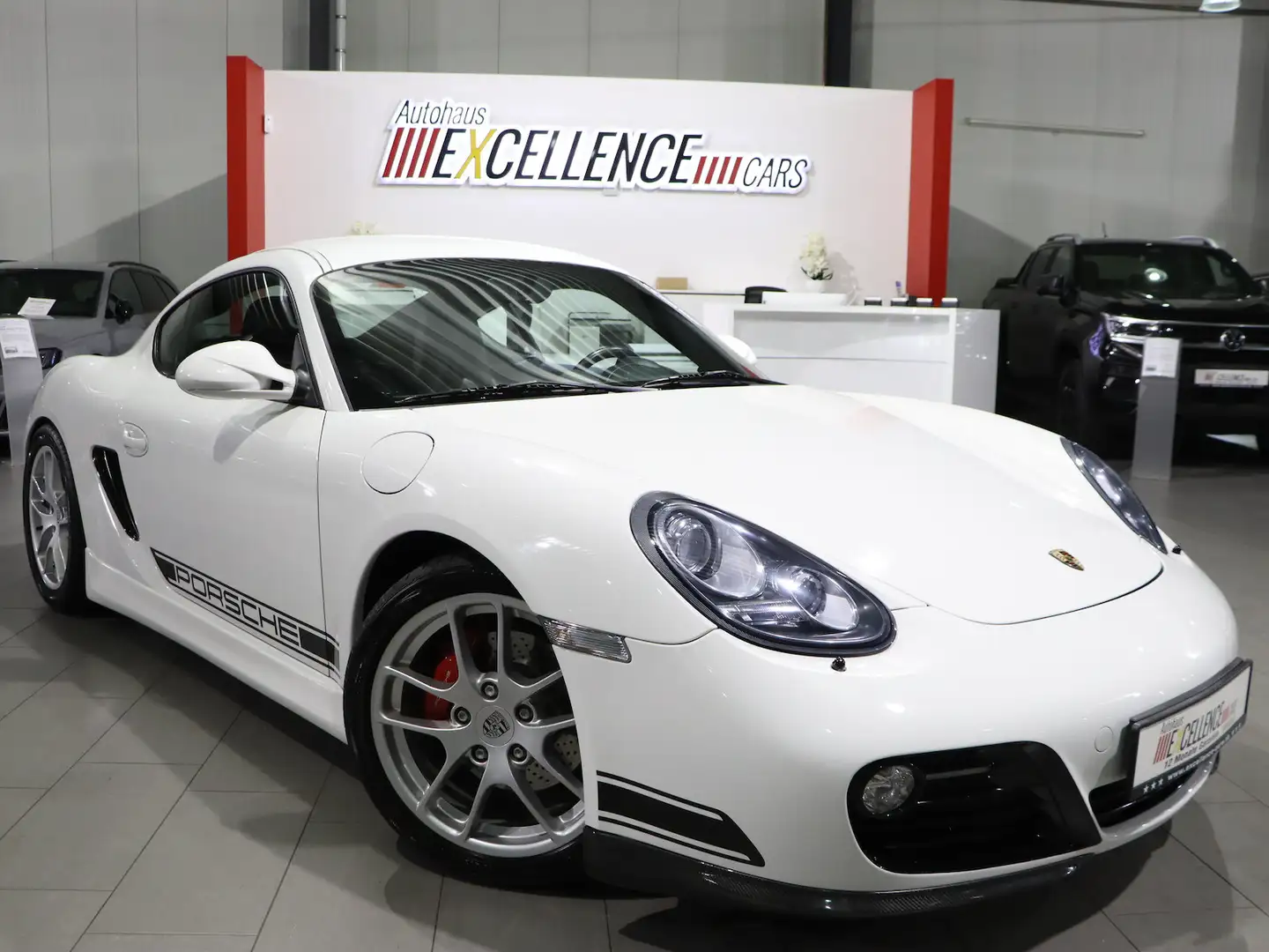 Porsche Cayman S 3.4 COUPE SPORT CHRONO PAKET PLUS Weiß - 2