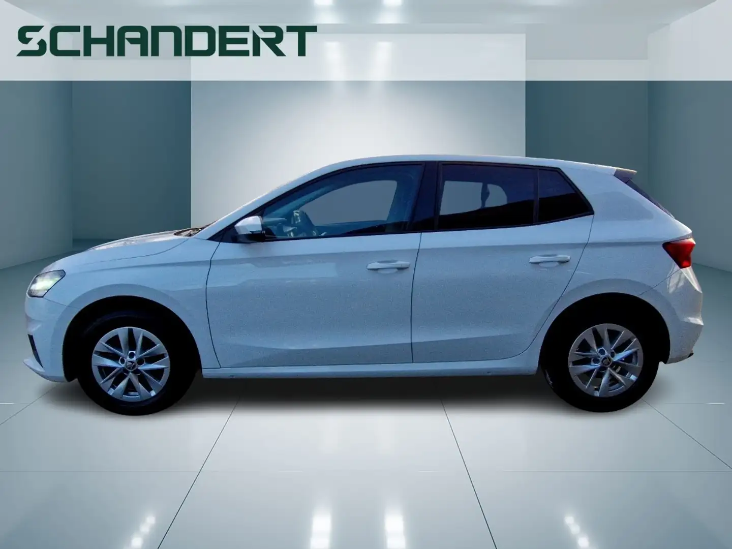 Skoda Fabia 1.0 MPI Active LED Klima Sitzheizung DAB PDC Weiß - 2