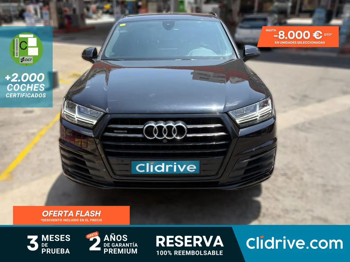 Audi Q7 3.0TDI Black line ed. quattro Tip. 160kW Negro - 1
